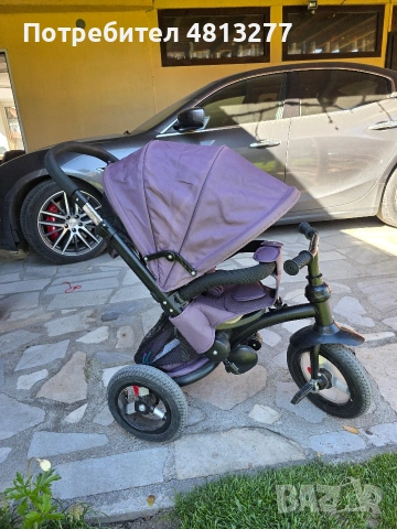 Детска триколка със сенник Chipolino Болид , снимка 2 - Детски велосипеди, триколки и коли - 54372168