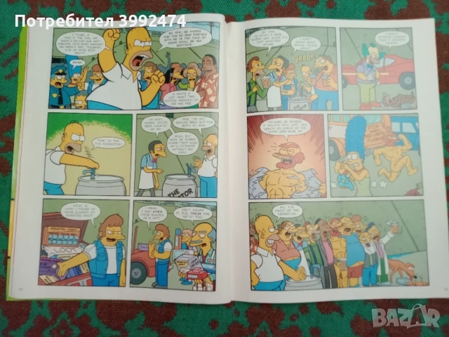 Simpson's comics,книжка от 2010, снимка 2 - Списания и комикси - 55466142
