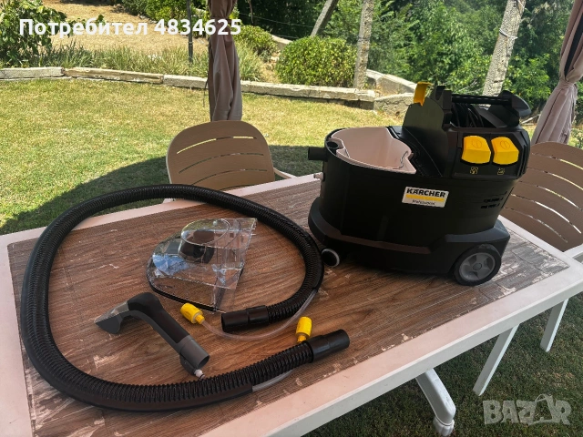 Karcher Puzzi 8/1 Anniversary Edition Екстрактор, снимка 2 - Пране на мека мебел и дивани - 55120429
