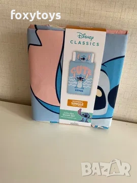 Единичен спален комплект от две части Disney Stitch, Стич, George, снимка 2 - Спално бельо и завивки - 54099859