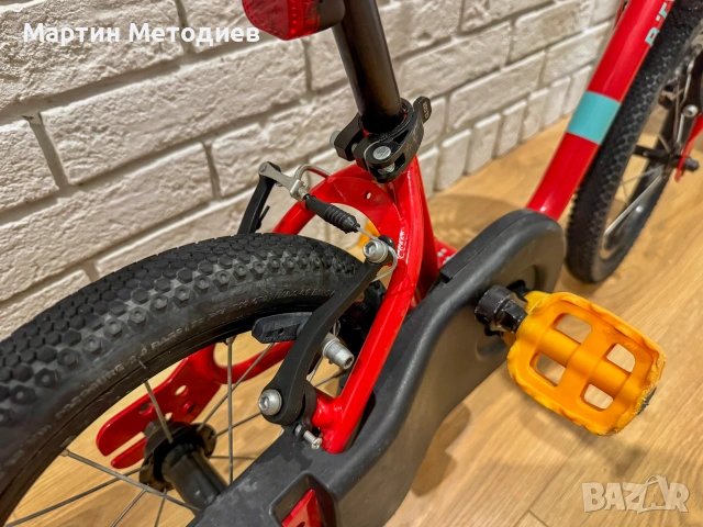 Детско колело / велосипед BTWIN Discover 500, 14 инча, за 3-5 г. деца, снимка 3 - Детски велосипеди, триколки и коли - 54967279