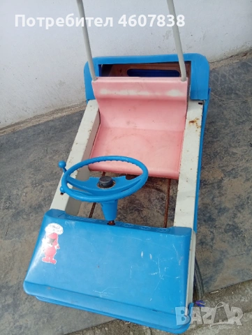 Детска количка с педали СССР, снимка 3 - Колекции - 54014757