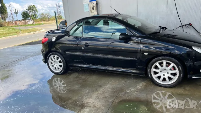Peugeot 206 cc, кабрио с работещ капак , снимка 3 - Автомобили и джипове - 55323307