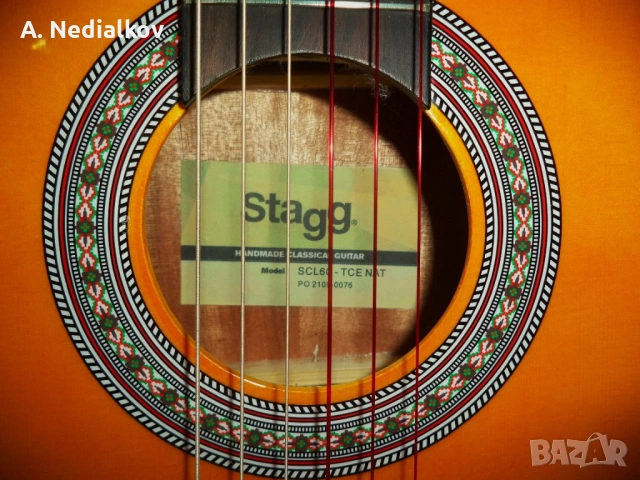 Stagg cl.guitar with electronics, снимка 4 - Китари - 54600800
