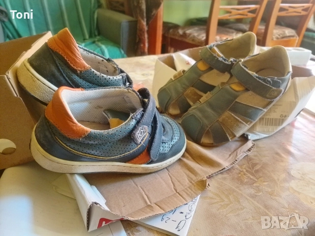 два броя детски сандали маратонки Колев и Колев 26 номер