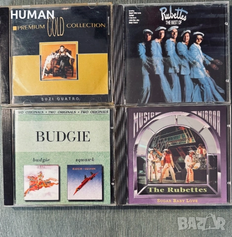 Suzi Quatro - The Rubettes - Budgie, снимка 8 - CD дискове - 54516866