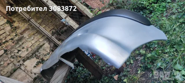 Задна броня за Пежо 206 цц / Peugeot 206 cc / Peugeot 206cc, снимка 3 - Части - 54364429