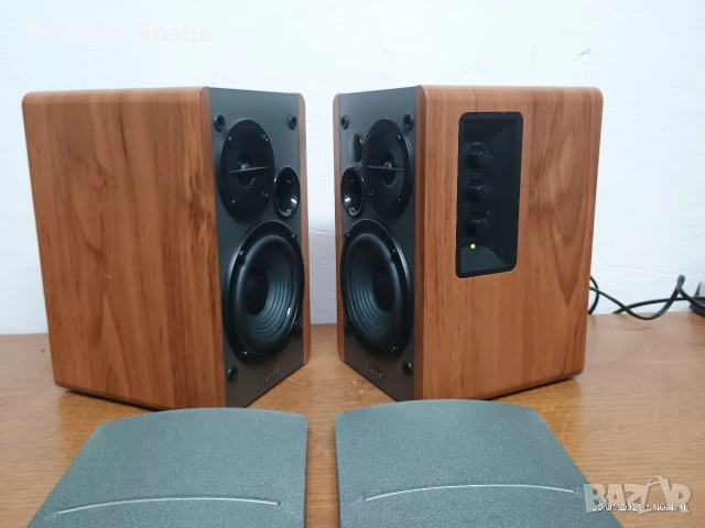 Активни колонки Edifier R1280T. Като нови! Супер звук! Изпращам видео. , снимка 5 - Тонколони - 54983045