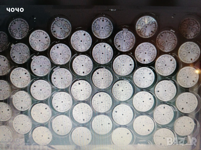 Каси мъж час-38мм,стомана,циферблати за хроно-29.5мм и механиз кварц myota2115-нови, снимка 5 - Други - 54525982