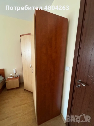 Трикрилен гардероб, снимка 3 - Гардероби - 54717514