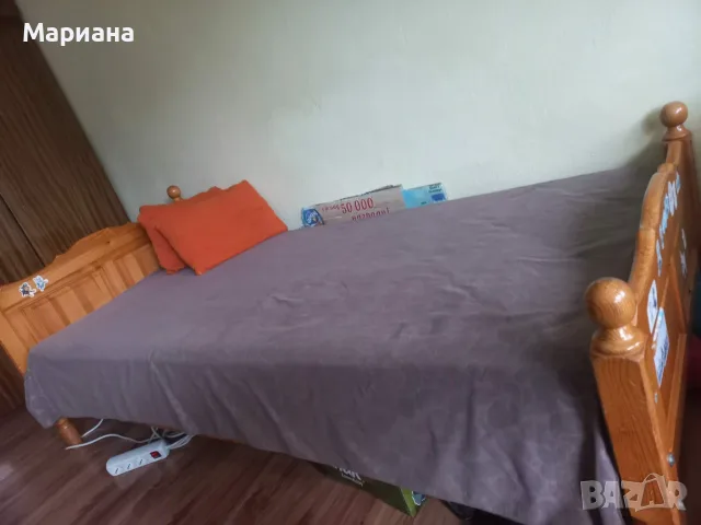 Единично  легло , снимка 2 - Спални и легла - 55365055