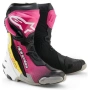 Ботуши ALPINESTARS SUPERTECH R V2 Black/Pink/White/Yellow, снимка 3