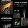 MaxO 4G Mini Rugged Cell Phone IP68 Waterproof 3.88" 6GB 128GB Android 12 Unlocked Smartphone, снимка 11