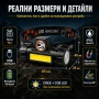 Компактен акумулаторен LED челник за глава фенер зареждащ се USB четене бягане риболов с магнит, снимка 4