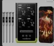 ThermoMaven P4 Wireless Meat Thermometer – безжичен смарт термометър за BBQ, грил и smoker, снимка 1