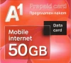 А1 Предплатен пакет мобилен интернет 50GB сим карта / sim card, снимка 1