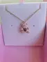 Ново Колие Swarovski - Bear, Pink, 18K rose gold finish, снимка 1
