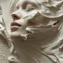 Колекционерска 3D Арт картина "Ethereal fluid woman 2 XXXL" – Лимитирана серия 4/10, снимка 4
