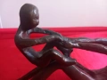 Henry Moore Бронзова Статуетка Пластика "Майка с Дете", снимка 2