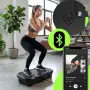 Вибрационна платформа 150W с Bluetooth, дистанционно и ластици – до 150 кг, снимка 6