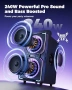 Голям Bluetooth високоговорител AKONE, 200W пиков мощен силен звук с дълбок бас, снимка 2