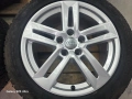 Лети джанти 17ки 5х112 Audi + зимни гуми 225/50/17 Dunlop, снимка 6