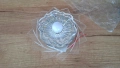 LED луничка 7W за окачен таван – декоративна кристална, снимка 1