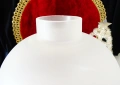 Стъклен абажур 19 см.,пеперуди., снимка 6