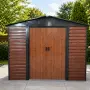 Градинска Барака ,стоманена,цвят антрацит, снимка 18