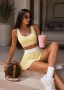 🎀Спортен Дамски Сет в 💫Бяло 💫Розово 💫Жълто 💫Синьо 💫Черно, снимка 4