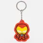 Ключодържател ironman метал pvc червен 6 см_1259570, снимка 1