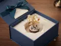 Дърво на живота с полускъпоценни камъни и дървена основа, снимка 3