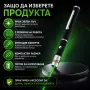 Мощен зелен лазер пойнтер показалка на батерии за котки кучета презентации играчка с приставка деца, снимка 5