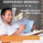 Ергономична Memory Foam възглавница за врат 40x60 см, снимка 6