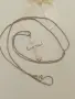 Сребърен синджир с кръст (10), снимка 1