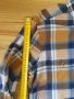 Карирана мъжка риза Esprit Slim Fit синьо и кафяво размер L 100% памук, снимка 13