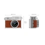 Мини цифров фотоапарат S150, 1080P Full HD video and image, В комплект с 32G micro SD, Ретро дизайн, снимка 13