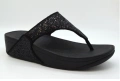 чехли Fitflop Lulu Glitter X03 Черни с блясък номер 39 , снимка 2
