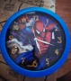 Детски , стенен часовник Spider-Man , снимка 1