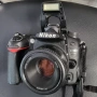 Фотоапарат Nikon D7000 с обектив Nikon AF Nikkor 50mm f/1.8D, снимка 1