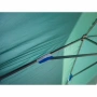 Градински чадър 300x260 см – Зелен плат с черна основа, снимка 4