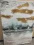 Интересна абстрактна картина -пейзаж., снимка 2