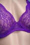 Дамски комплект бельо Hunkemöller в лилаво – сутиен 80C и долни гащи XL, снимка 4