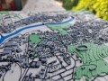 Авторски 3D Релефен макет на гр. Кърджали – Луксозна Карта / Уникален Декор, снимка 5