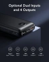 VEGER V3008 Power Bank 30000mAh – външна батерия с LED дисплей, 20W PD и QC 3.0 fast charge, снимка 4