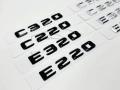 Mercedes надпис e320, e220, c320, c220, бадж, емблема, снимка 3