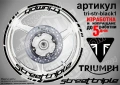Triumph Street Triple кантове и надписи за джанти, снимка 2