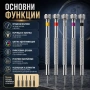 Професионални фини часовникарски отвертки с резервни върхове за смяна на батерии часовници ремонт, снимка 2