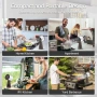 AMZCHEF мобилен абсорбатор без инсталация с LED, снимка 7