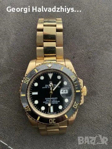 Мъжки  часовник автоматичен ROLEX  SUBMARINER , снимка 6 - Мъжки - 55444205